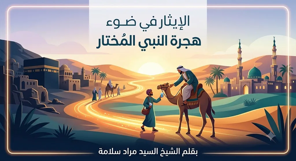 الإيثار في ضوء هجرة النبي المختار